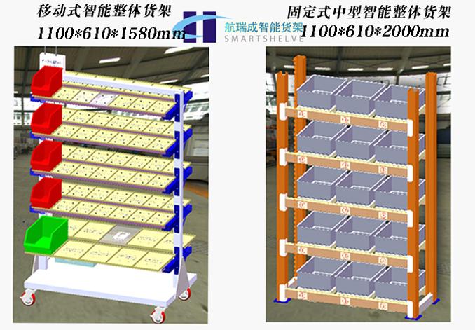 航瑞成蘇州智能貨架都有哪些規(guī)格？